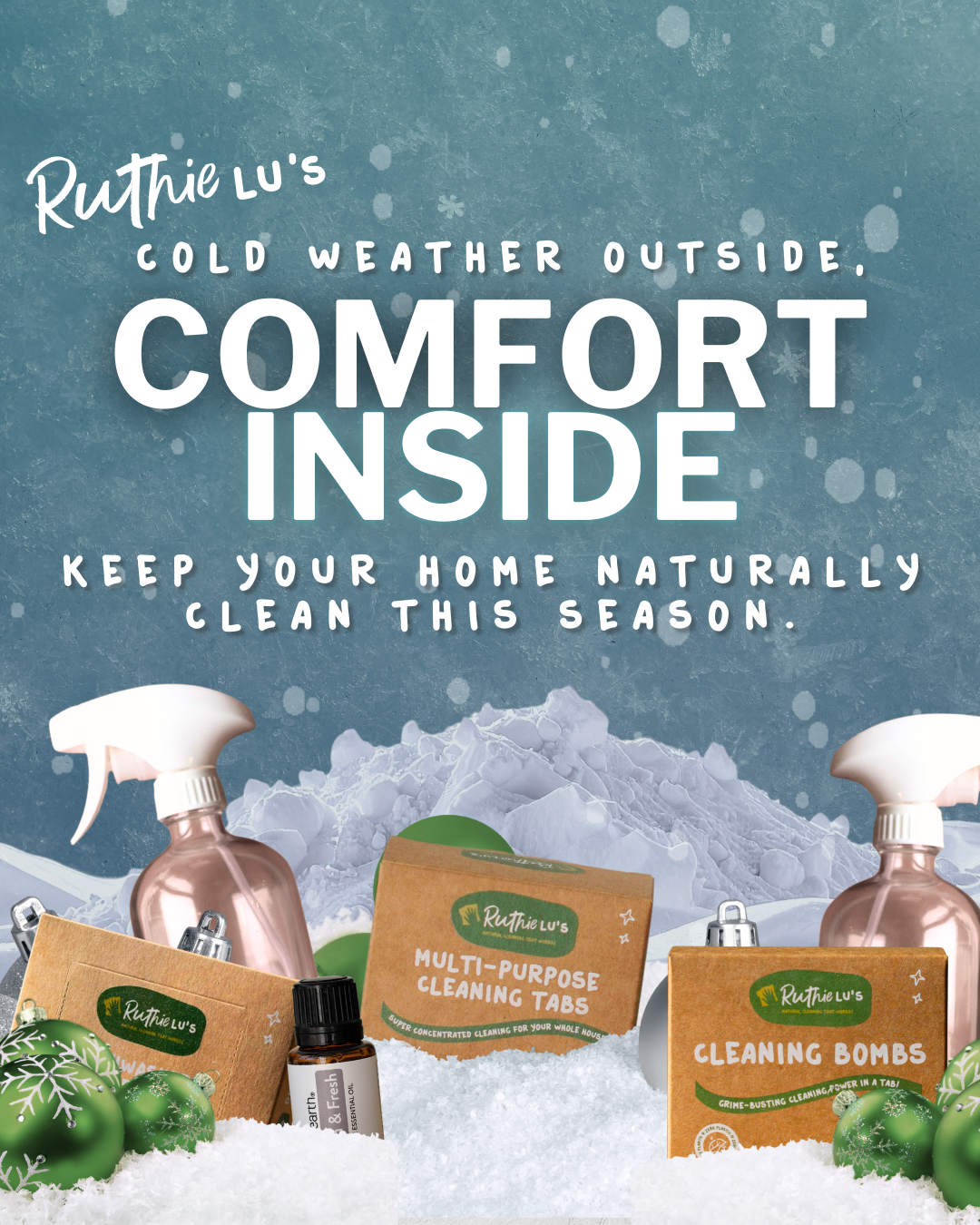 How to Keep Your Home Naturally Clean This Winter Season