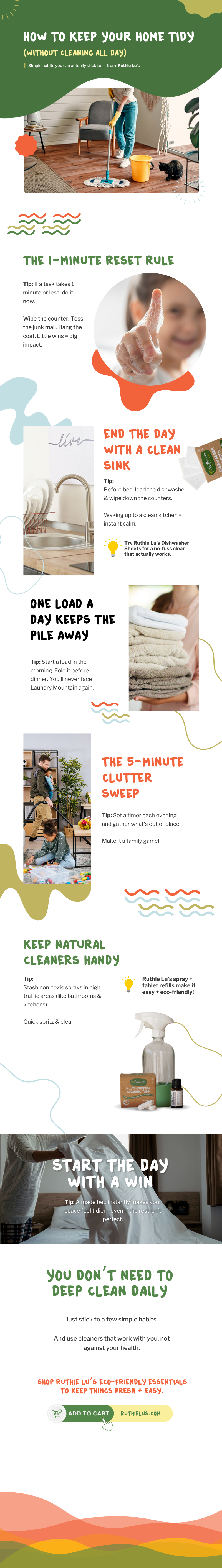 Beyond the Deep Clean: Easy Habits for a Tidy Home with Ruthie Lu's