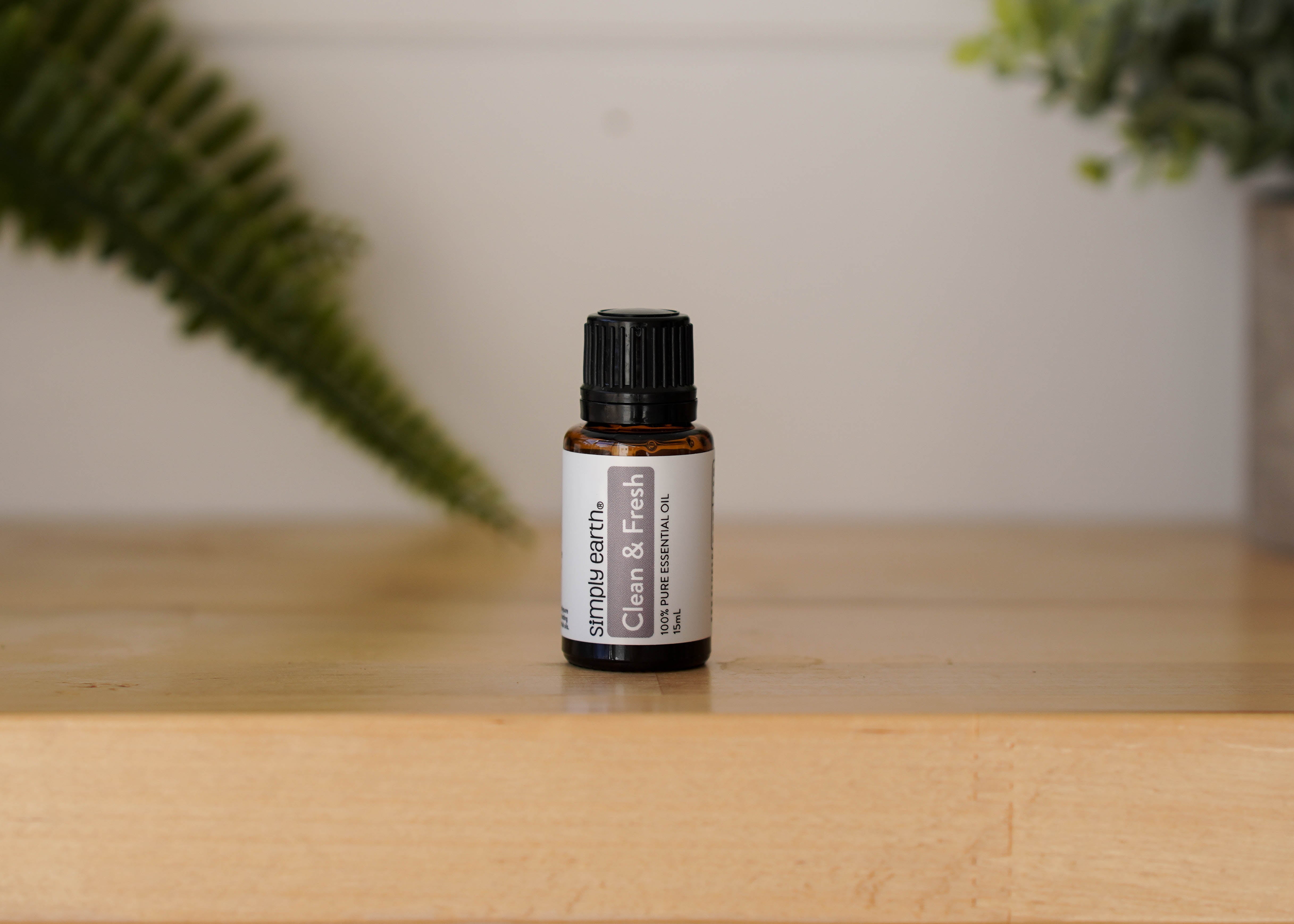 Free Simply Earth Clean & Fresh Essential Oil included with Cleaning Spray Starter Set, part of a Safe Cleaning Products kit, eco-friendly home cleaning kit, and refillable cleaning products.